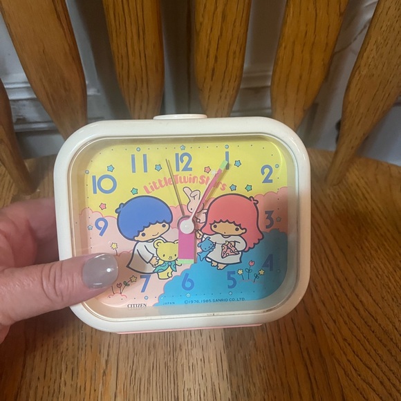 Citizen Other - Citizen Little Twin Stars Colorful Alarm Clock- vintage ⭐️🌟